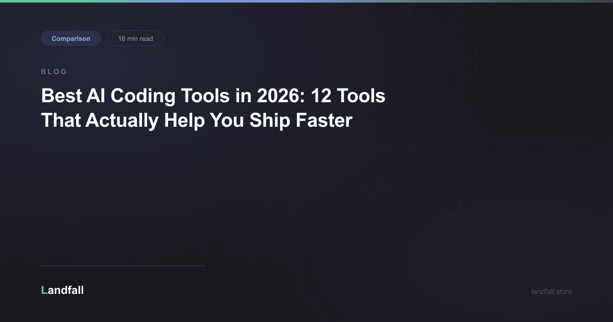 Best AI Coding Tools: 12 Tools Compared