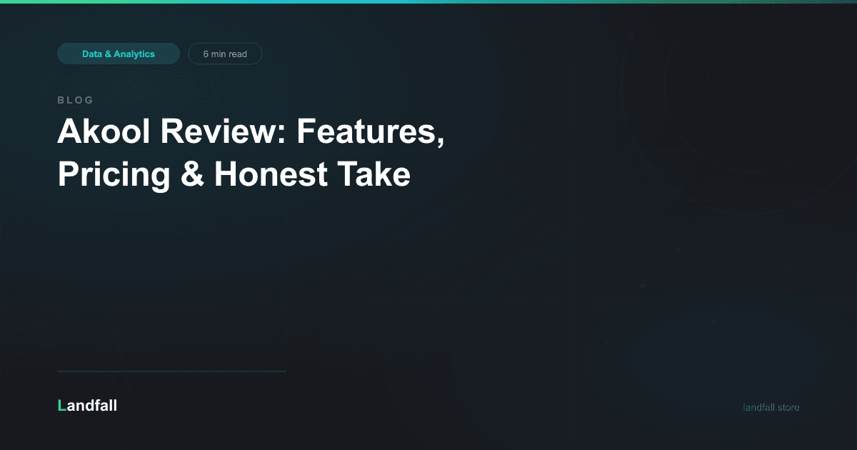 Akool Review: Features, Pricing & Honest Take