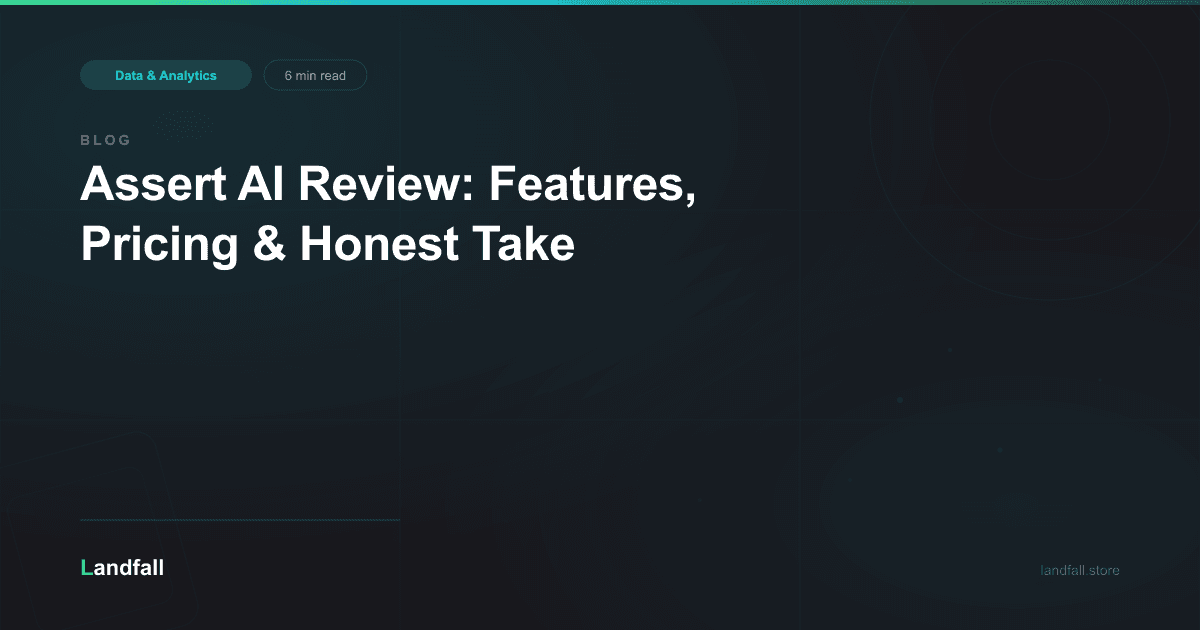 Assert AI Review: Features, Pricing & Honest Take