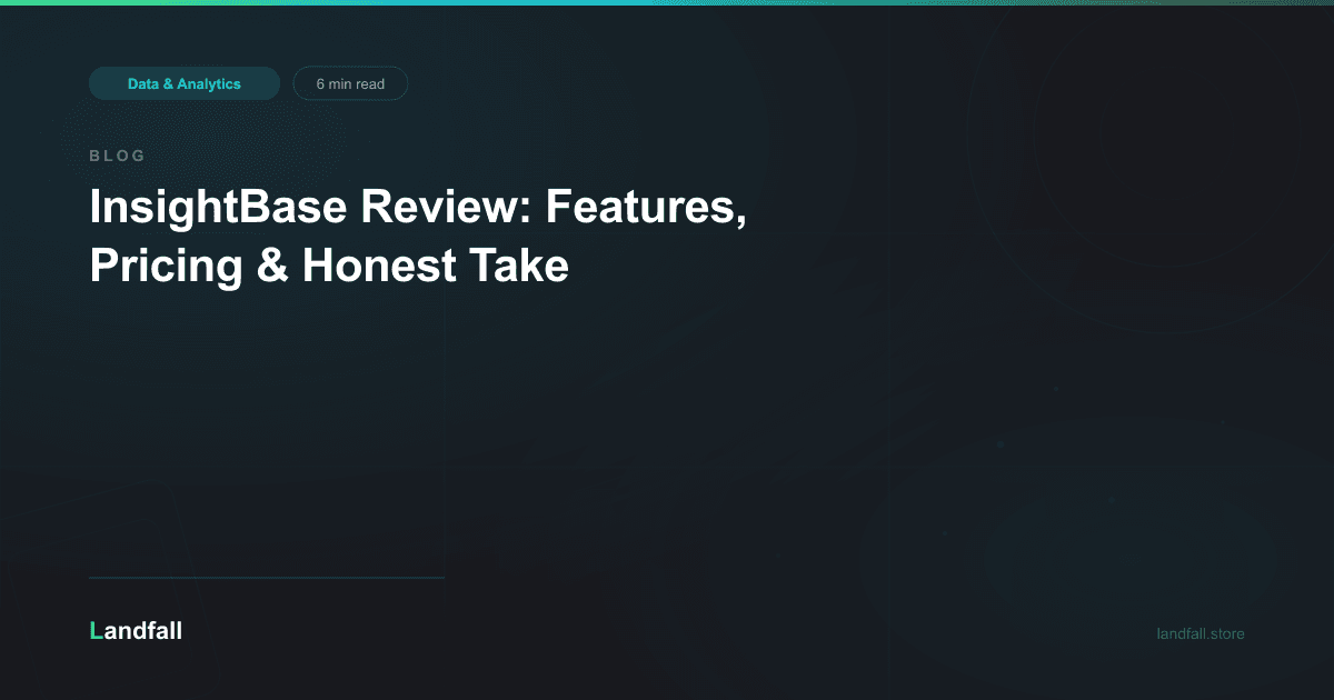 InsightBase Review: Features, Pricing & Honest Take