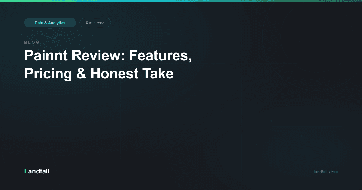 Painnt Review: Features, Pricing & Honest Take
